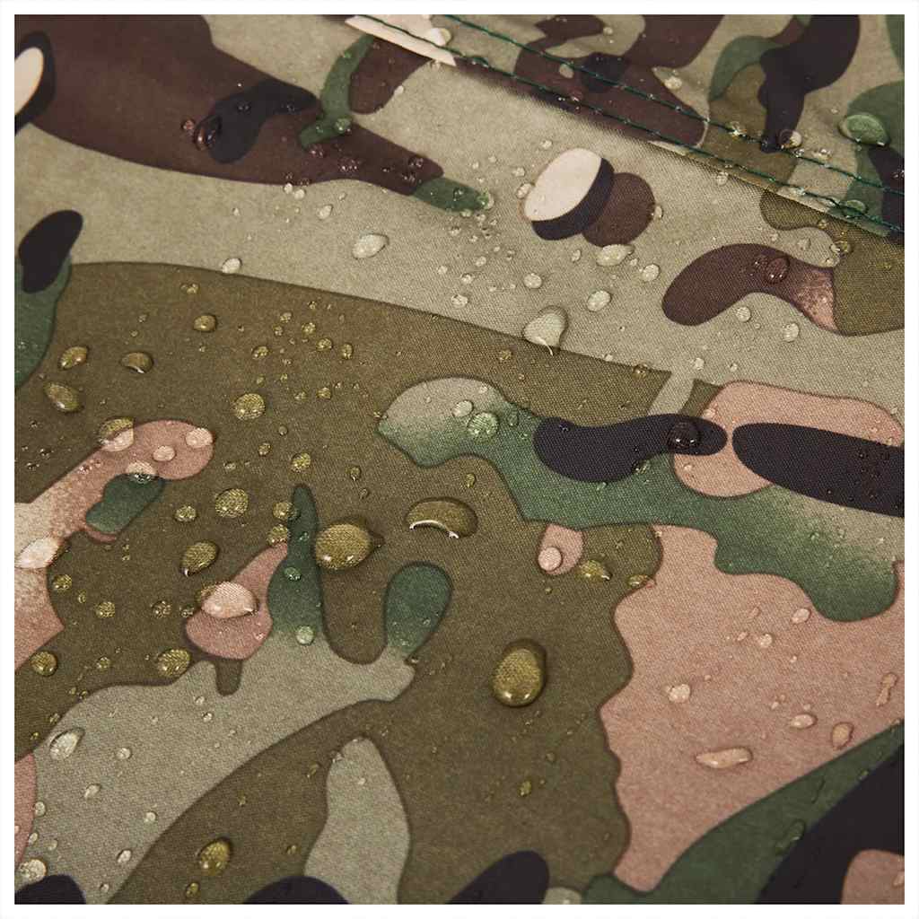 vidaXL Fishing Tent 5-Person Camouflage Waterproof - Green