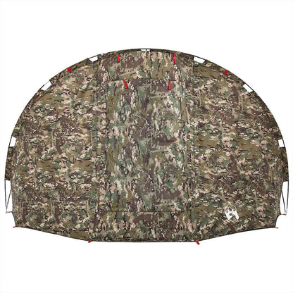 vidaXL Fishing Tent 5-Person Camouflage Waterproof - Green