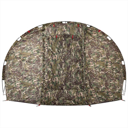 vidaXL Fishing Tent 5-Person Camouflage Waterproof - Green