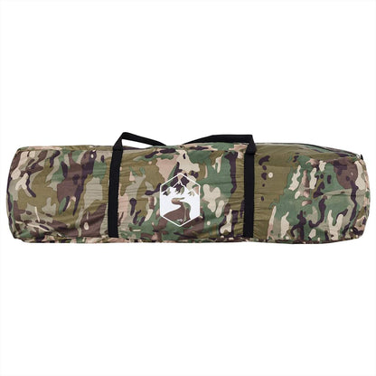 vidaXL Fishing Tent 5-Person Camouflage Waterproof - Green