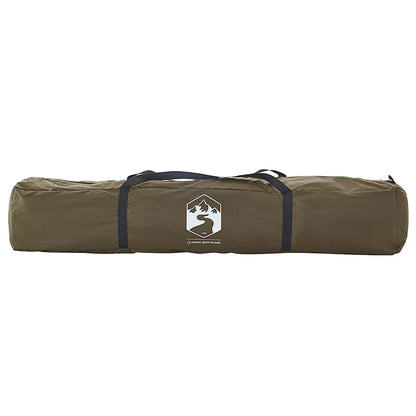 vidaXL Fishing Tent 4-Person Olive Green Quick Release