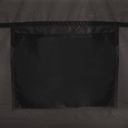 vidaXL Fishing Tent 4-Person Brown Quick Release