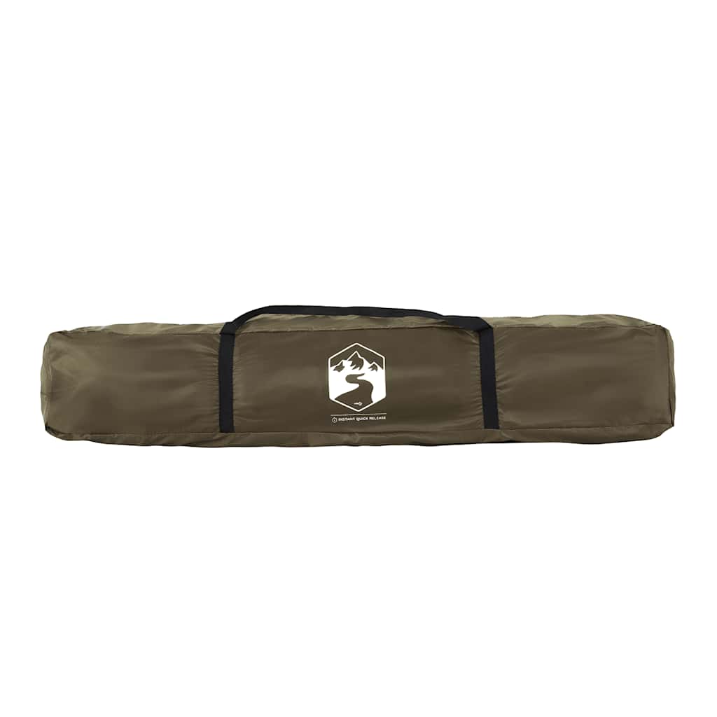 vidaXL Fishing Tent 4-Person Olive Green Quick Release - 36623