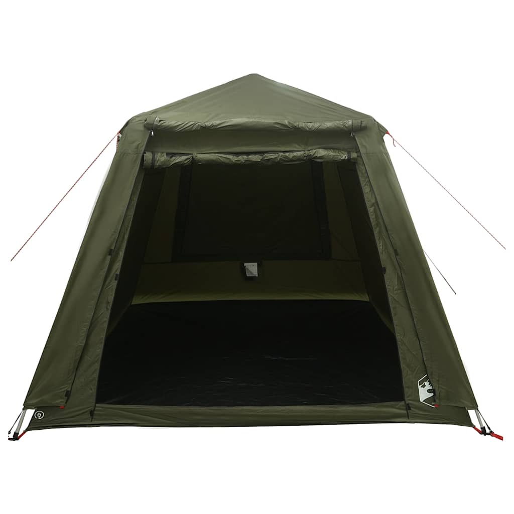vidaXL Fishing Tent 4-Person Olive Green Quick Release - 36634