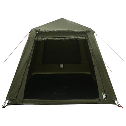 vidaXL Fishing Tent 4-Person Olive Green Quick Release - 36634