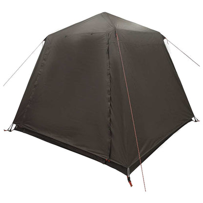 vidaXL Fishing Tent 4-Person Brown Quick Release - 36635