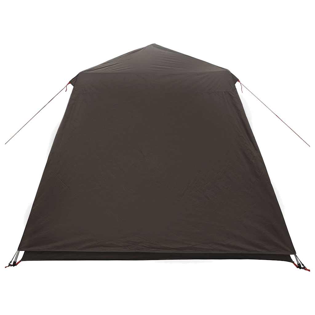 vidaXL Fishing Tent 4-Person Brown Quick Release - 36635