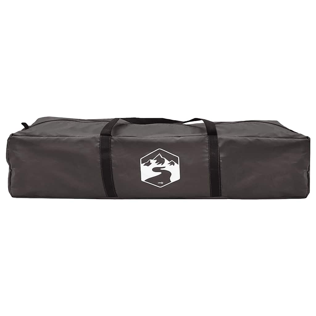 vidaXL Fishing Tent 4-Person Brown Quick Release - 36635