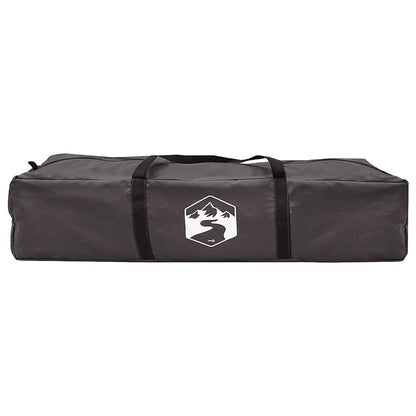 vidaXL Fishing Tent 4-Person Brown Quick Release - 36635