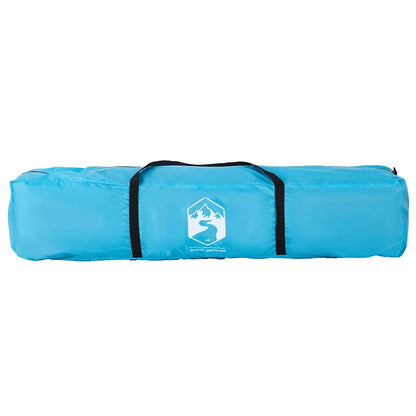 vidaXL Camping Tent Cabin 4-Person Blue Quick Release - 260 x 217 x 150 cm