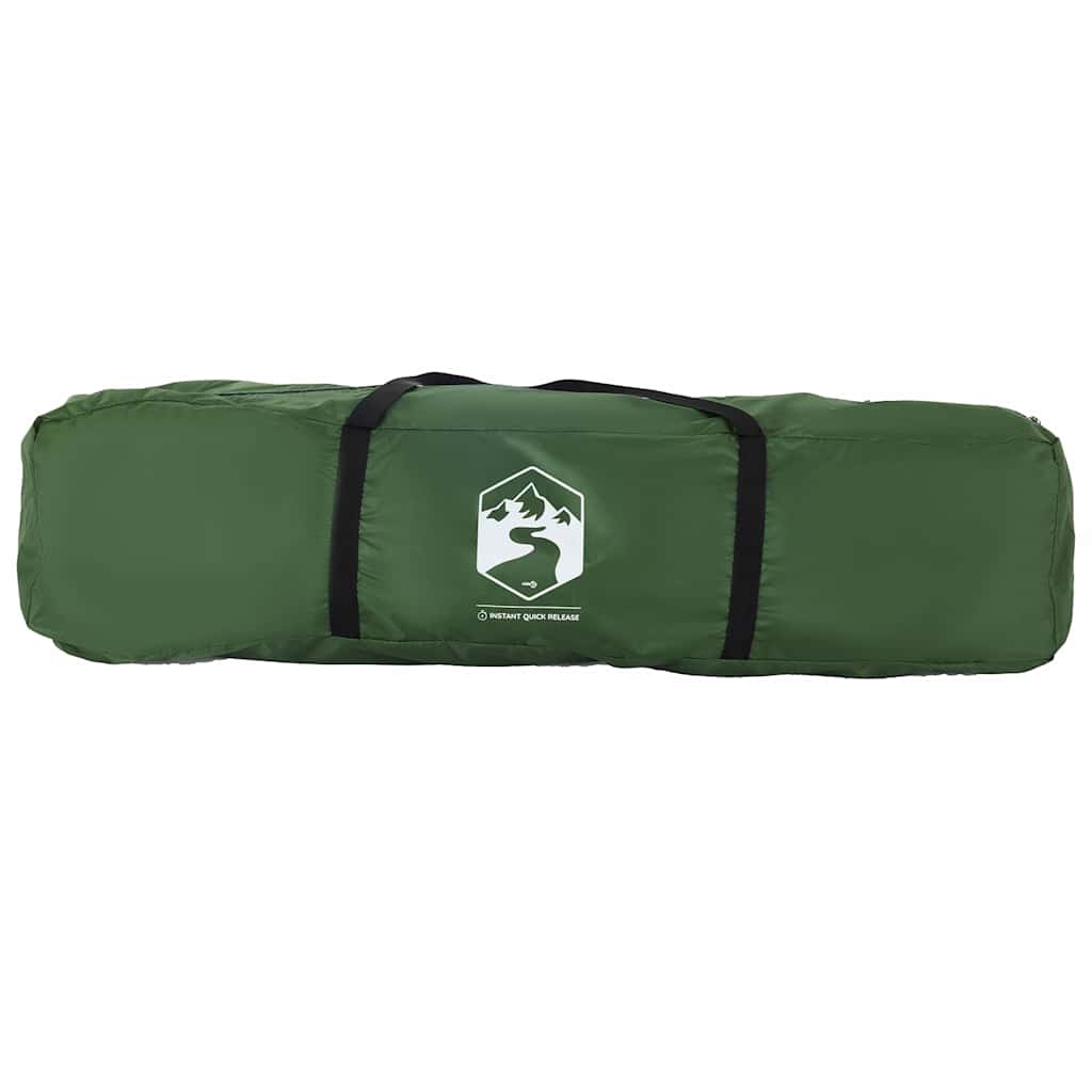 vidaXL Camping Tent Cabin 4-Person Green Quick Release - 273 x 273 x 129 cm