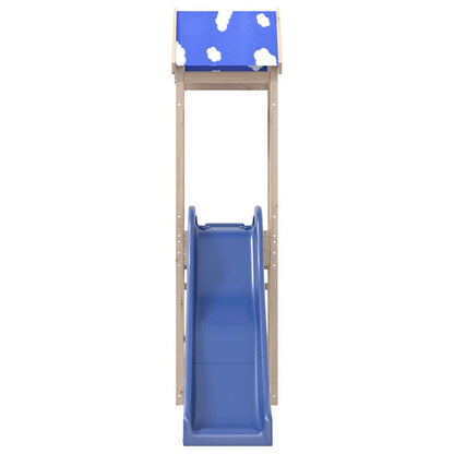 vidaXL Outdoor Playset Solid Wood Pine - Brown - 33247