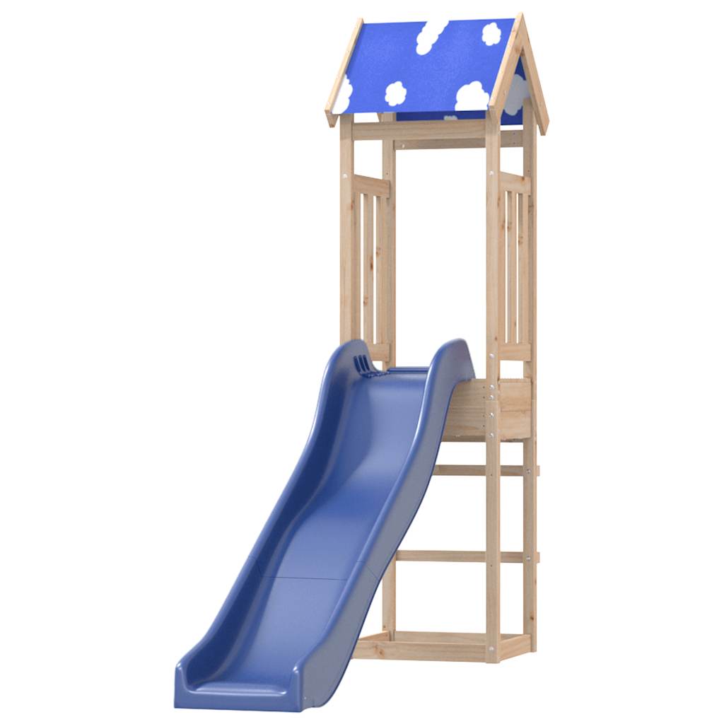 vidaXL Outdoor Playset Solid Wood Pine - Brown - 33247