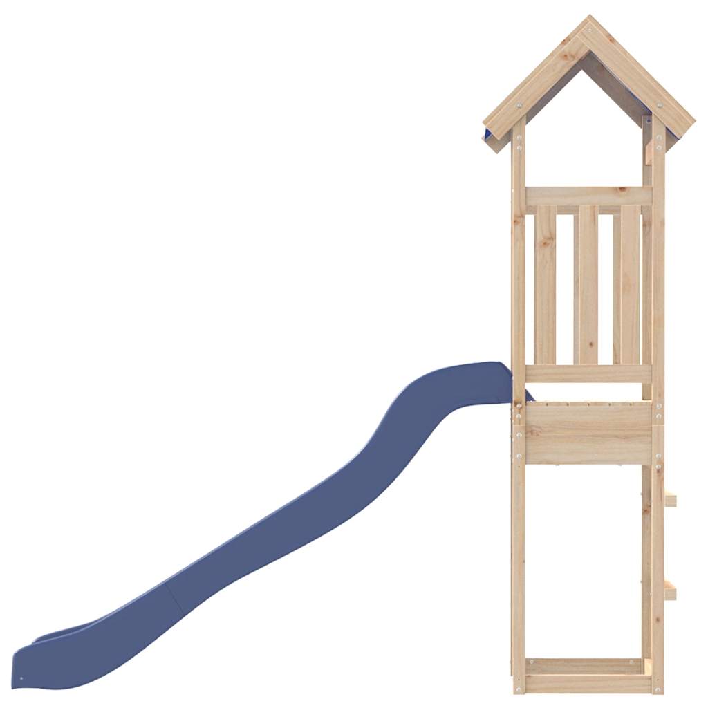 vidaXL Outdoor Playset Solid Wood Pine - Brown - 33247