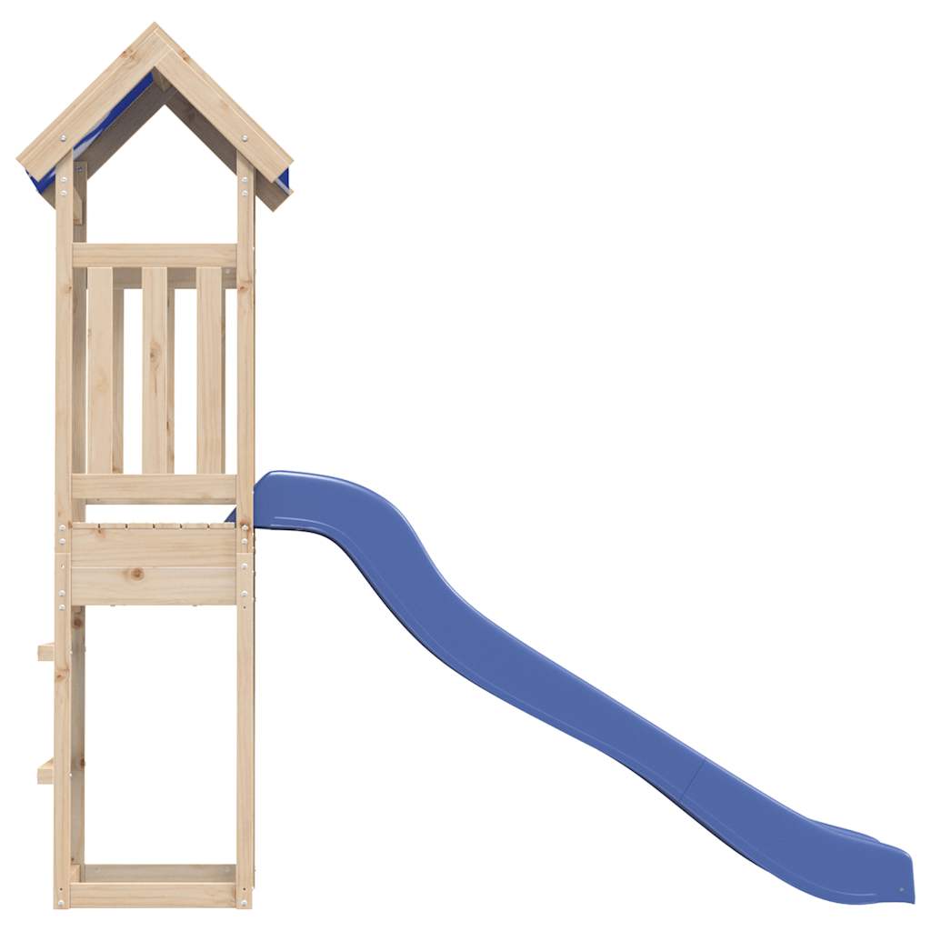 vidaXL Outdoor Playset Solid Wood Pine - Brown - 33247