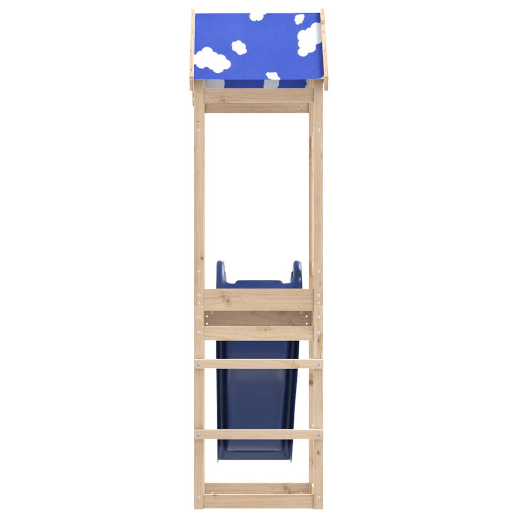 vidaXL Outdoor Playset Solid Wood Pine - Brown - 33247