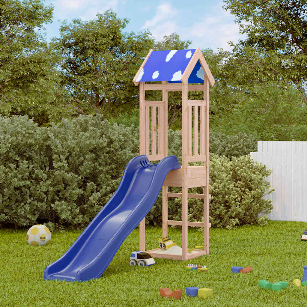 vidaXL Outdoor Playset Solid Wood Pine - Brown - 33247