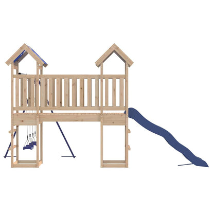 vidaXL Outdoor Playset Solid Wood Pine - Brown - 33251