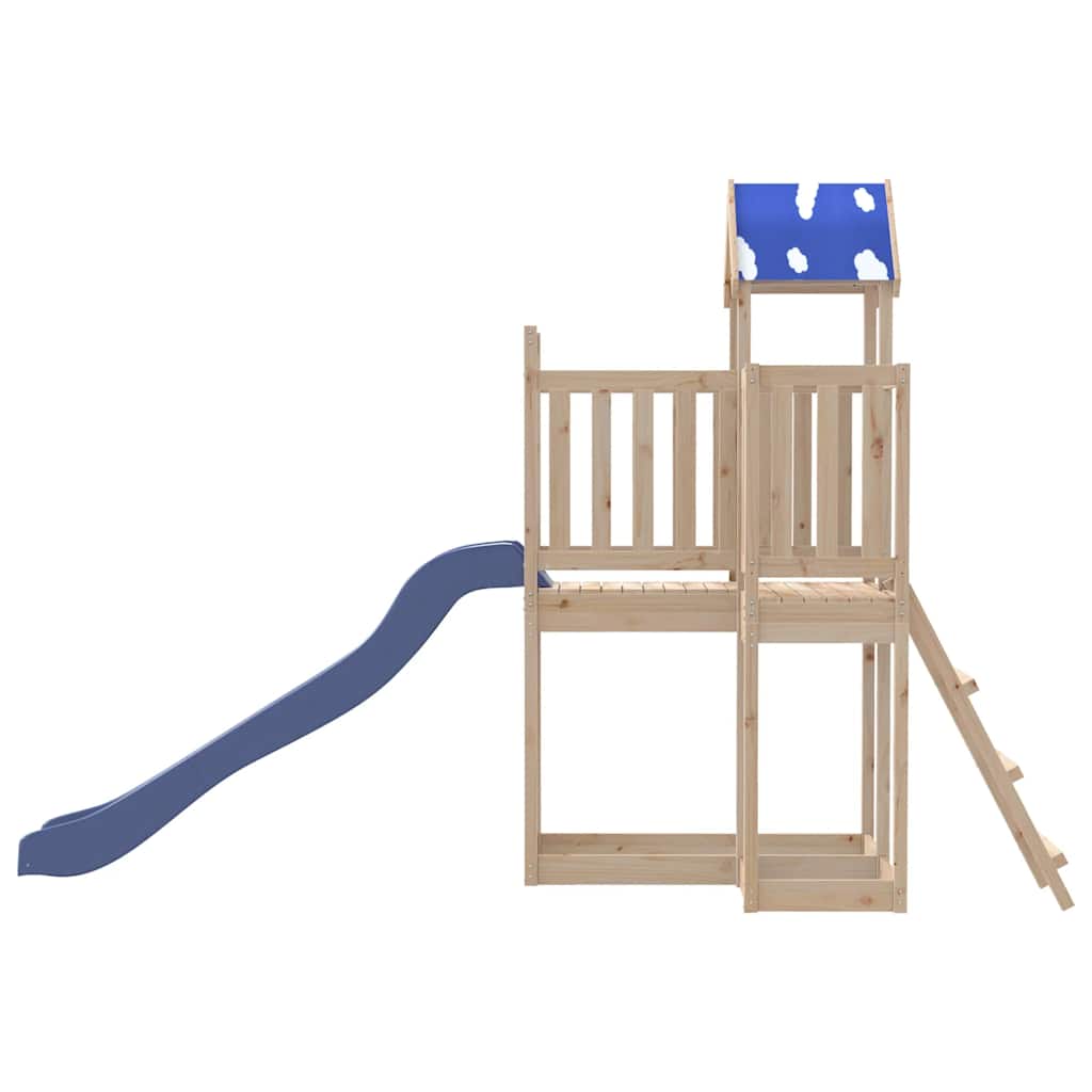 vidaXL Outdoor Playset Solid Wood Pine - Brown - 33253