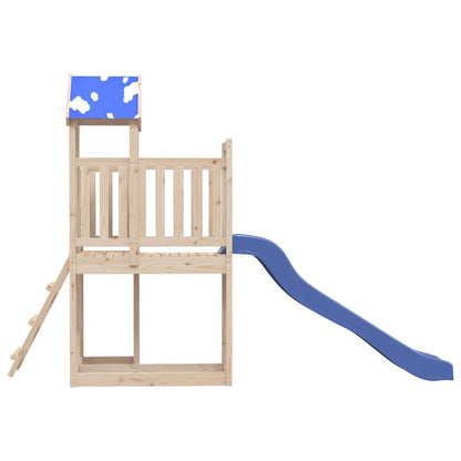 vidaXL Outdoor Playset Solid Wood Pine - Brown - 33253