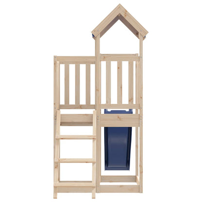 vidaXL Outdoor Playset Solid Wood Pine - Brown - 33253