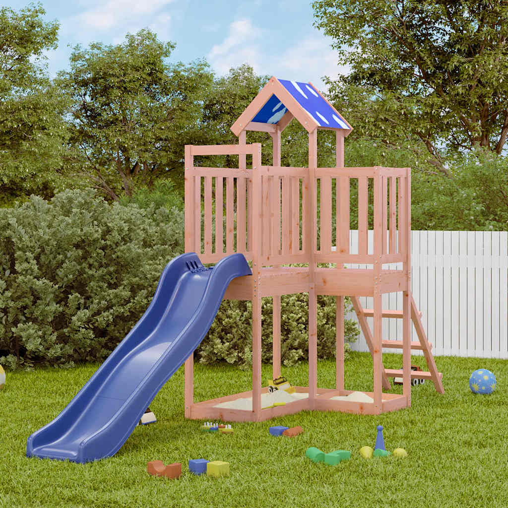 vidaXL Outdoor Playset Solid Wood Douglas - Brown - 33256