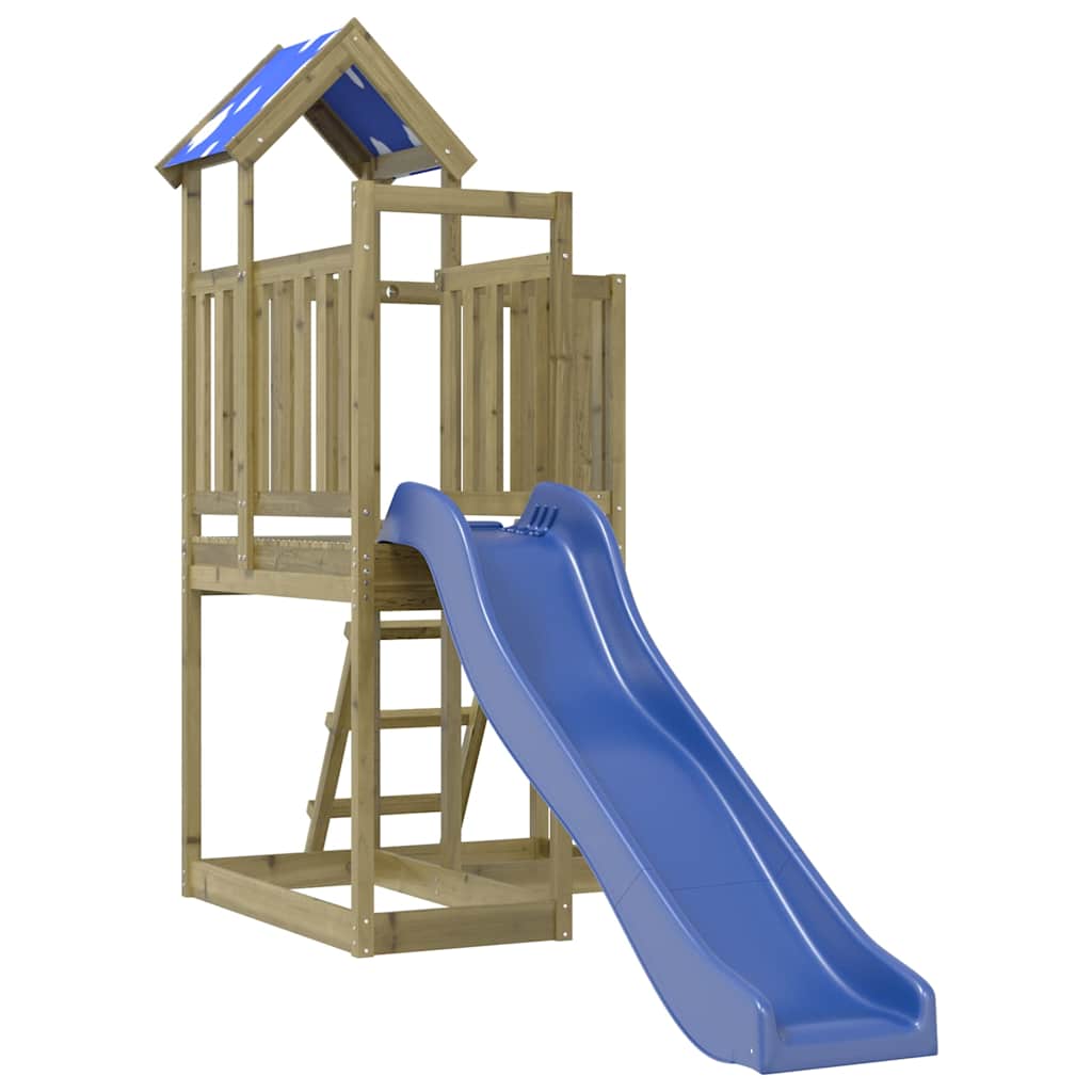 vidaXL Outdoor Playset Impregnated Wood Pine - Brown - 33263