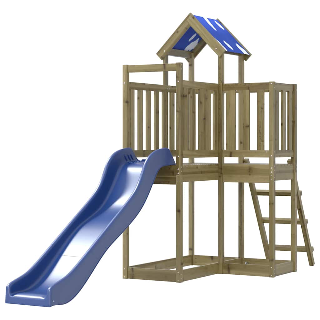 vidaXL Outdoor Playset Impregnated Wood Pine - Brown - 33263