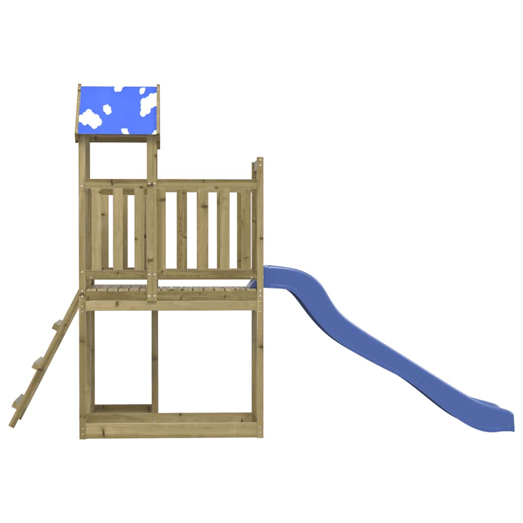vidaXL Outdoor Playset Impregnated Wood Pine - Brown - 33263