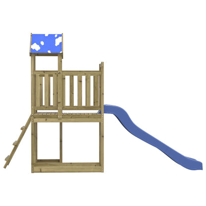 vidaXL Outdoor Playset Impregnated Wood Pine - Brown - 33263