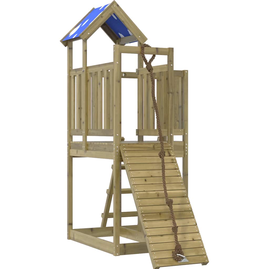 vidaXL Outdoor Playset Impregnated Wood Pine - Brown - 33269