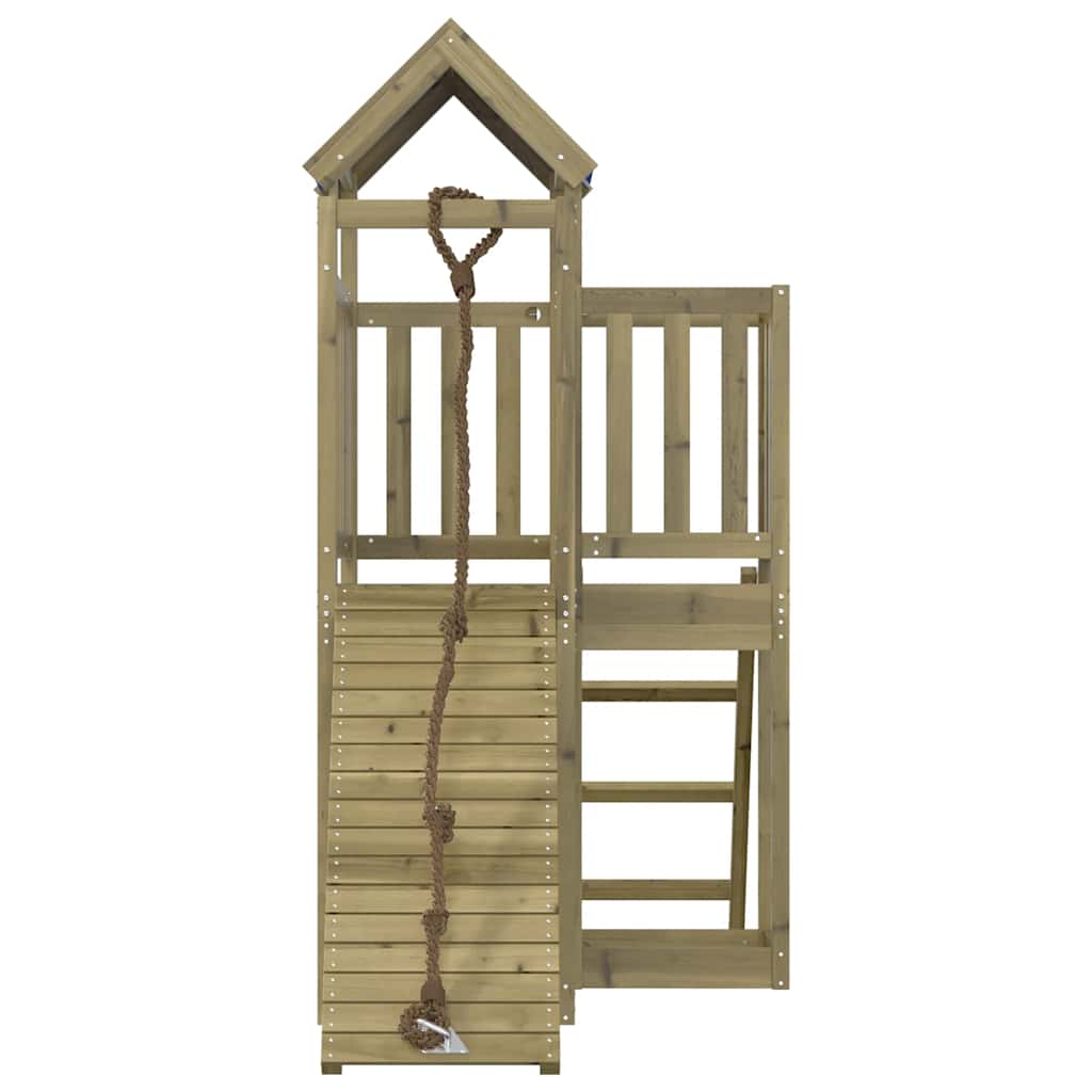 vidaXL Outdoor Playset Impregnated Wood Pine - Brown - 33269