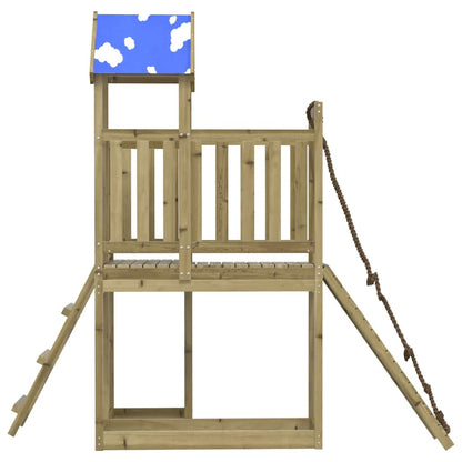 vidaXL Outdoor Playset Impregnated Wood Pine - Brown - 33269