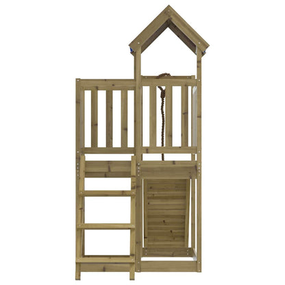 vidaXL Outdoor Playset Impregnated Wood Pine - Brown - 33269