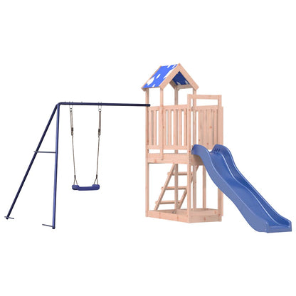 vidaXL Outdoor Playset Solid Wood Douglas - Brown - 33286