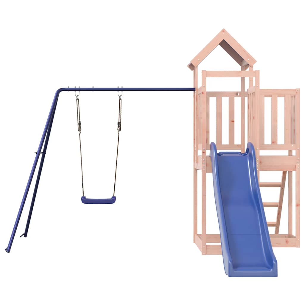vidaXL Outdoor Playset Solid Wood Douglas - Brown - 33286