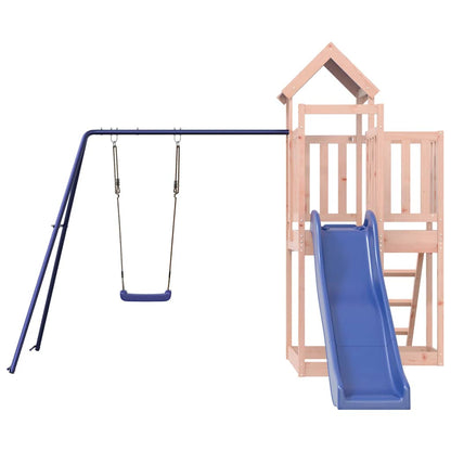 vidaXL Outdoor Playset Solid Wood Douglas - Brown - 33286