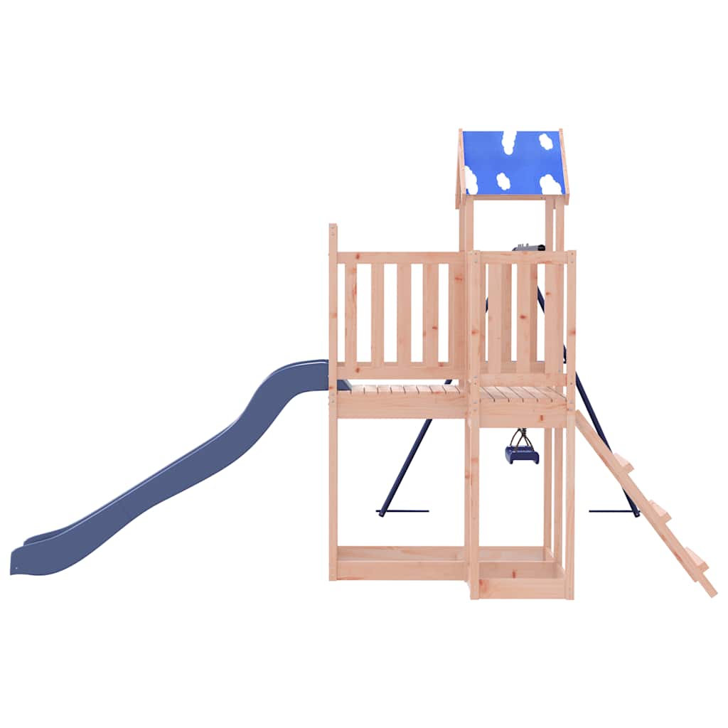 vidaXL Outdoor Playset Solid Wood Douglas - Brown - 33286