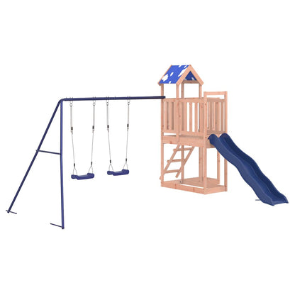 vidaXL Outdoor Playset Solid Wood Douglas - Brown - 33305