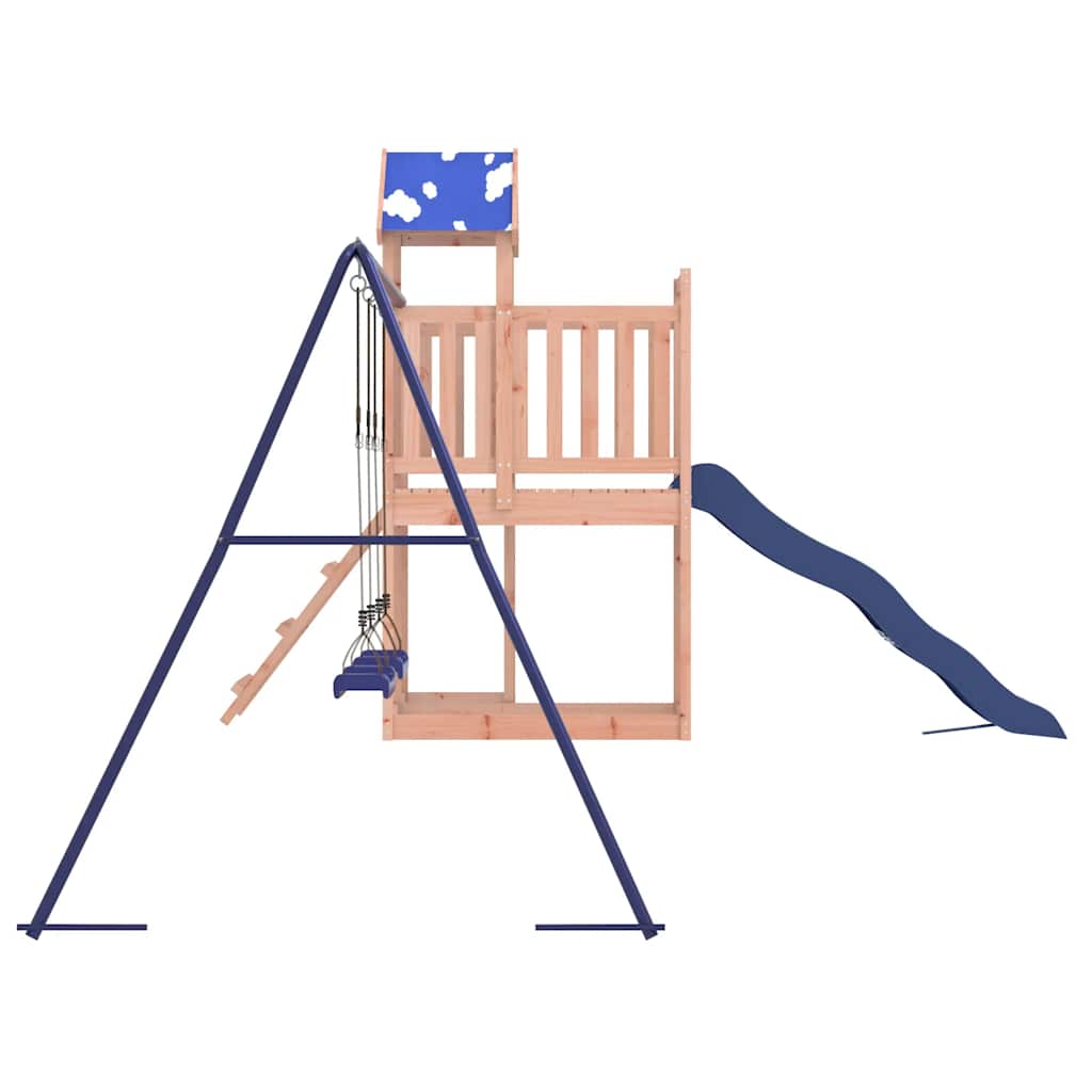 vidaXL Outdoor Playset Solid Wood Douglas - Brown - 33305