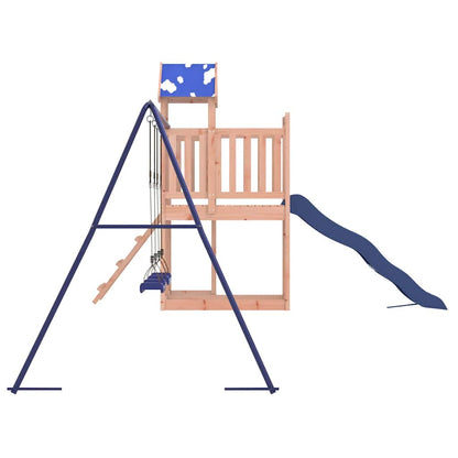 vidaXL Outdoor Playset Solid Wood Douglas - Brown - 33305