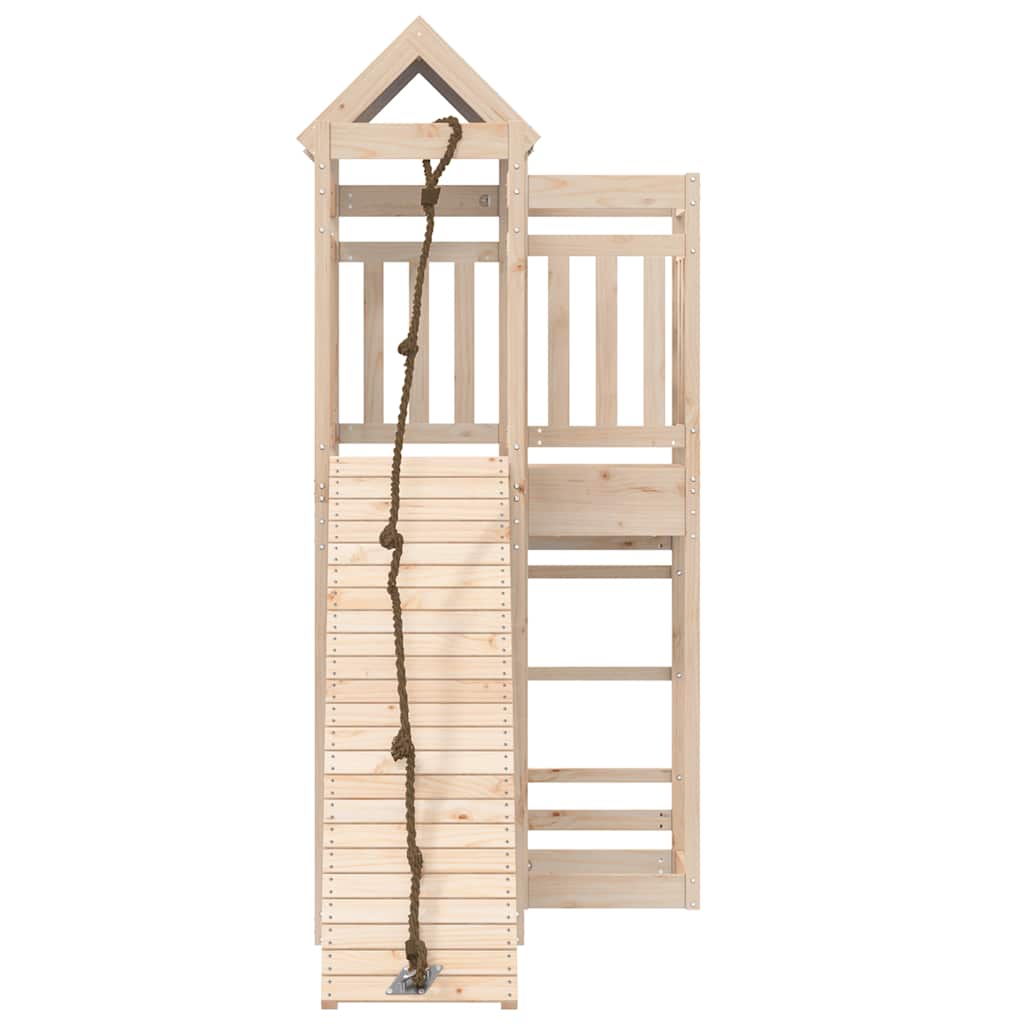 vidaXL Outdoor Playset Solid Wood Pine - Brown - 33315