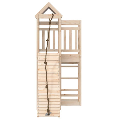 vidaXL Outdoor Playset Solid Wood Pine - Brown - 33315