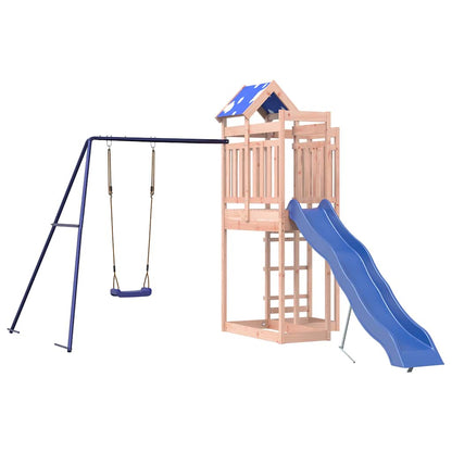vidaXL Outdoor Playset Solid Wood Douglas - Brown - 33328