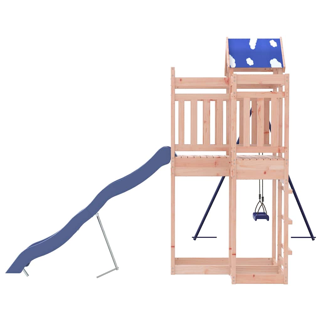 vidaXL Outdoor Playset Solid Wood Douglas - Brown - 33328