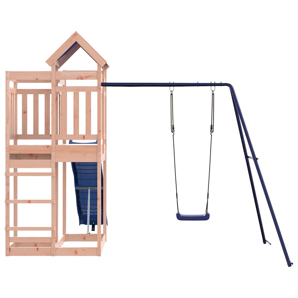 vidaXL Outdoor Playset Solid Wood Douglas - Brown - 33328