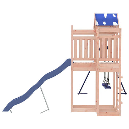 vidaXL Outdoor Playset Solid Wood Douglas - Brown - 33334