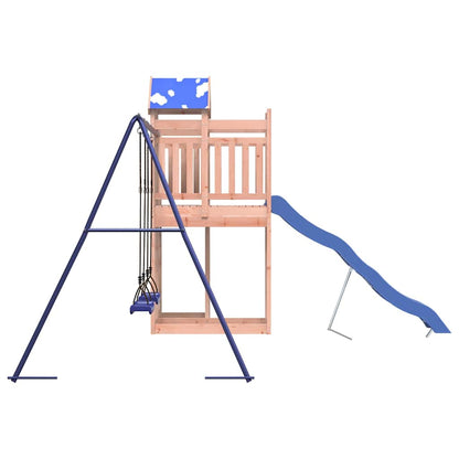 vidaXL Outdoor Playset Solid Wood Douglas - Brown - 33334