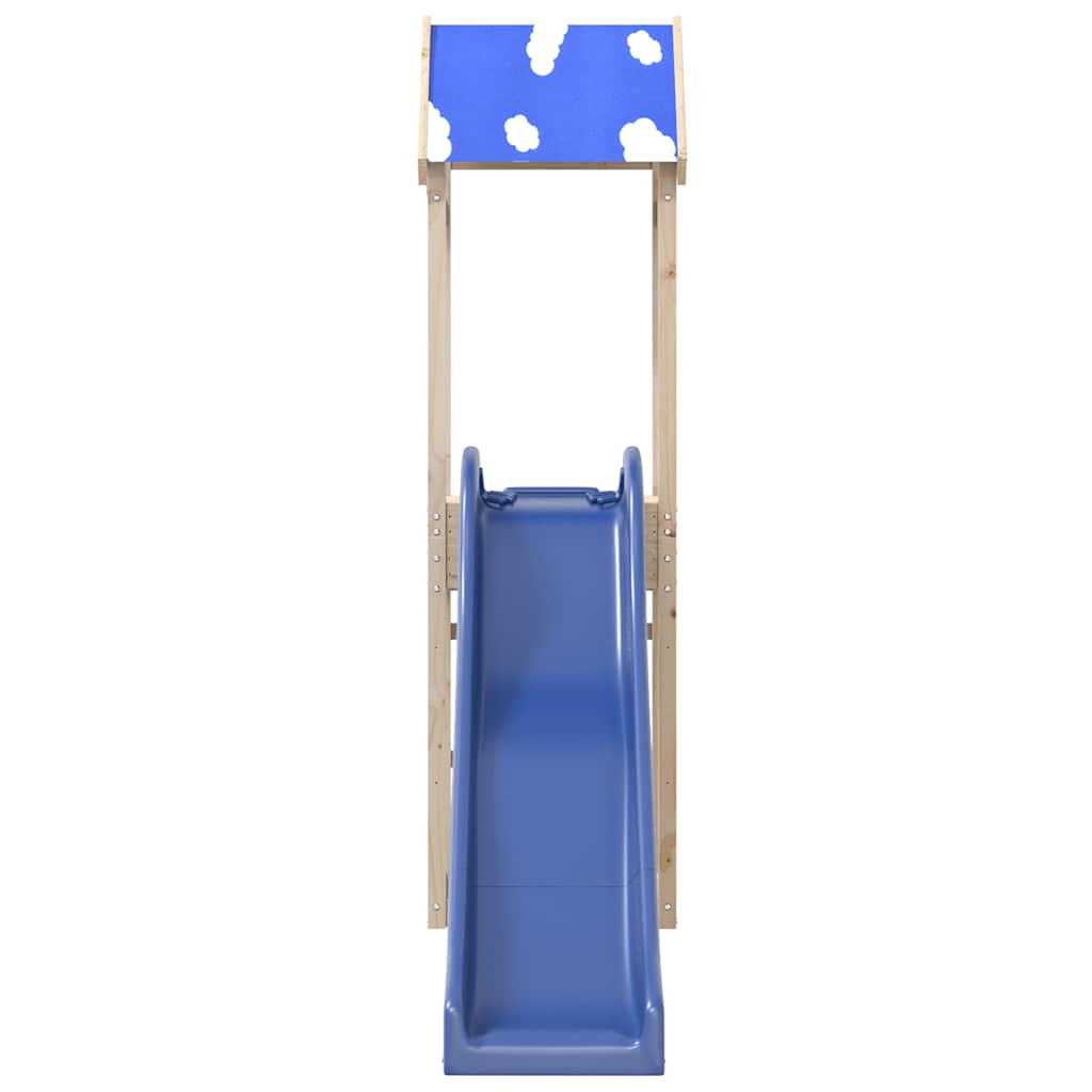 vidaXL Outdoor Playset Solid Wood Pine - Brown - 33335