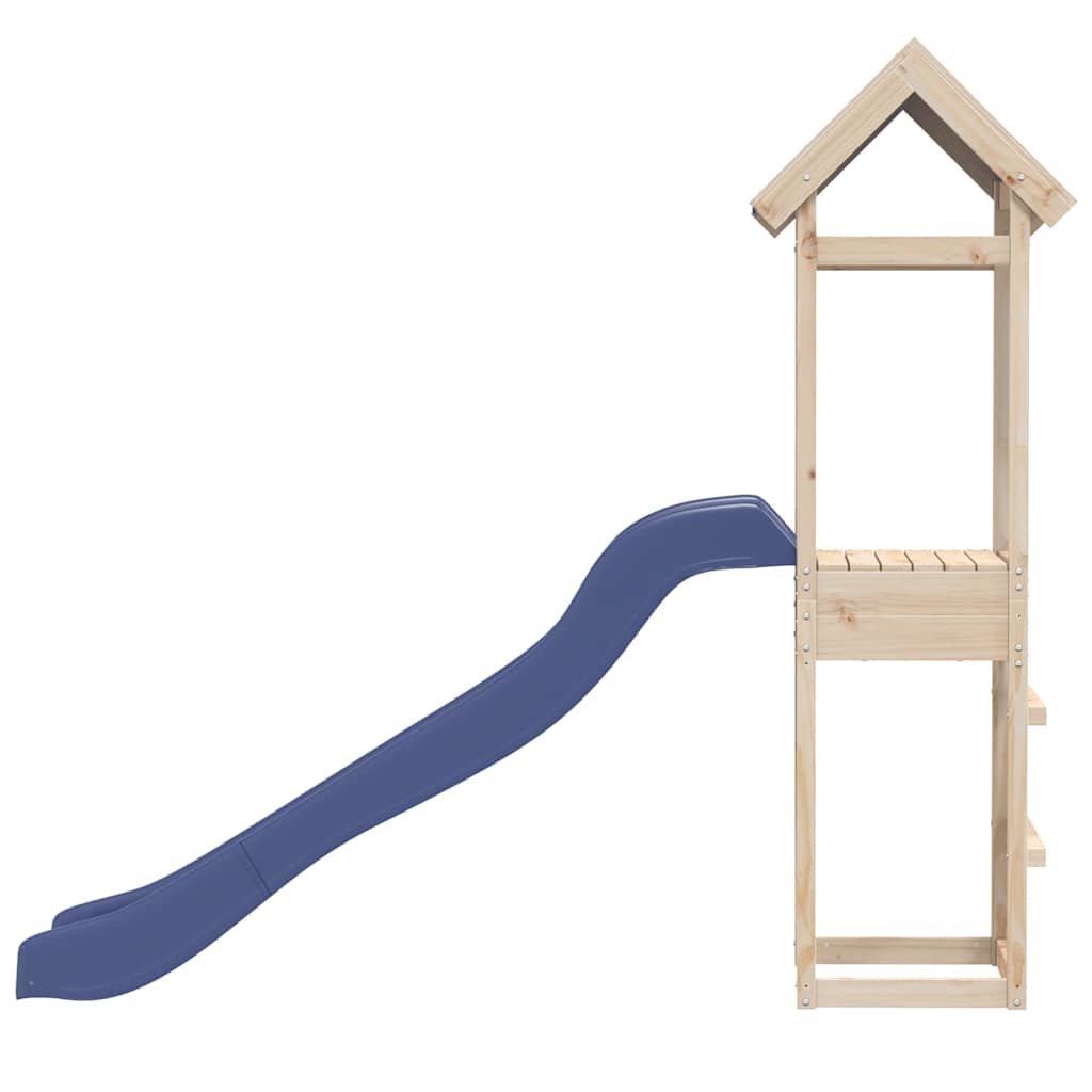 vidaXL Outdoor Playset Solid Wood Pine - Brown - 33335